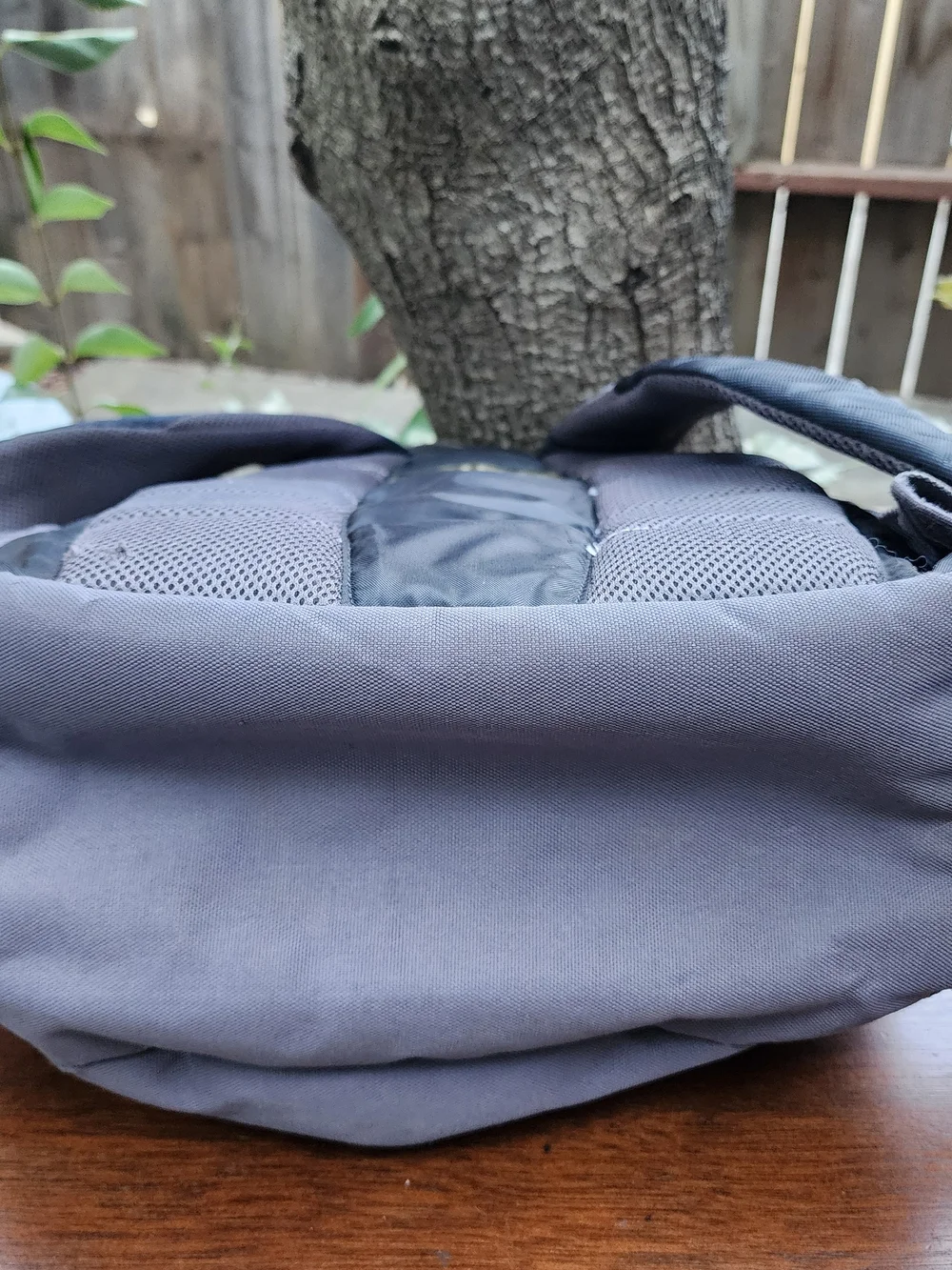 Under Armour Hustle Backpack Black Grey EFT Logo